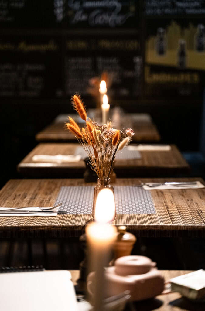 Décoration restaurant pour groupe à Lausanne